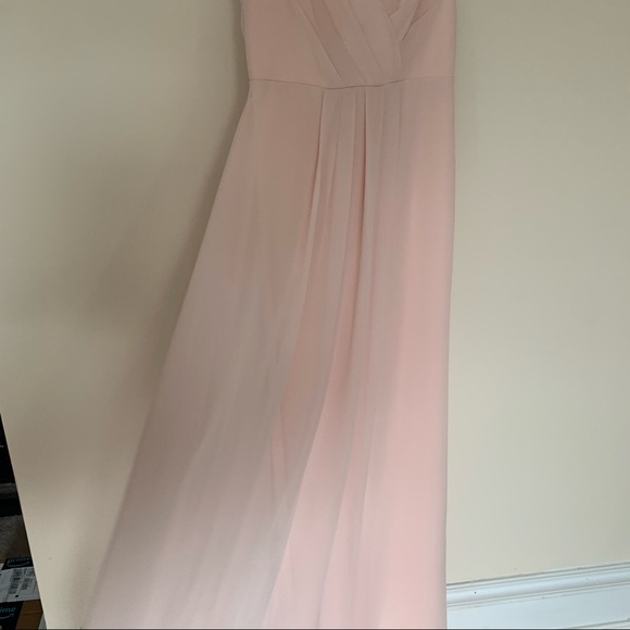 Bill Levkoff Chiffon Bridesmaid Dress Size Zero - Picture 15 of 16